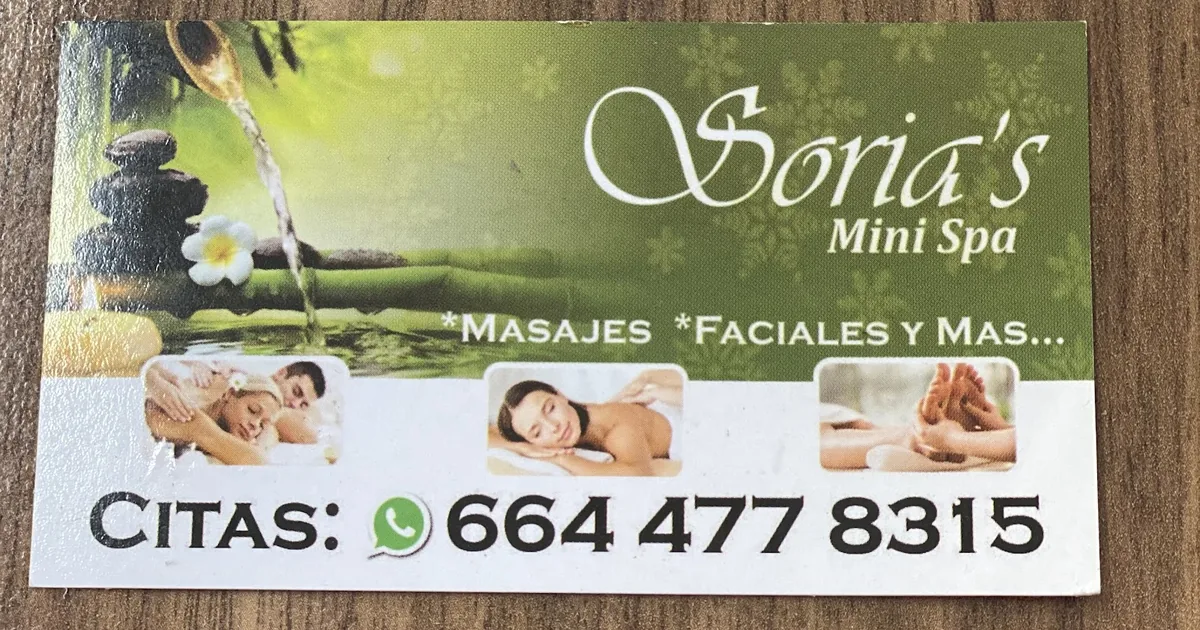 Soria’s Spa
