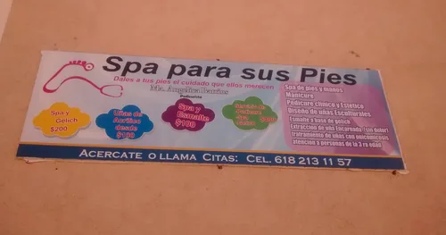 Spa para sus Pies, negocios en Durango, Durango