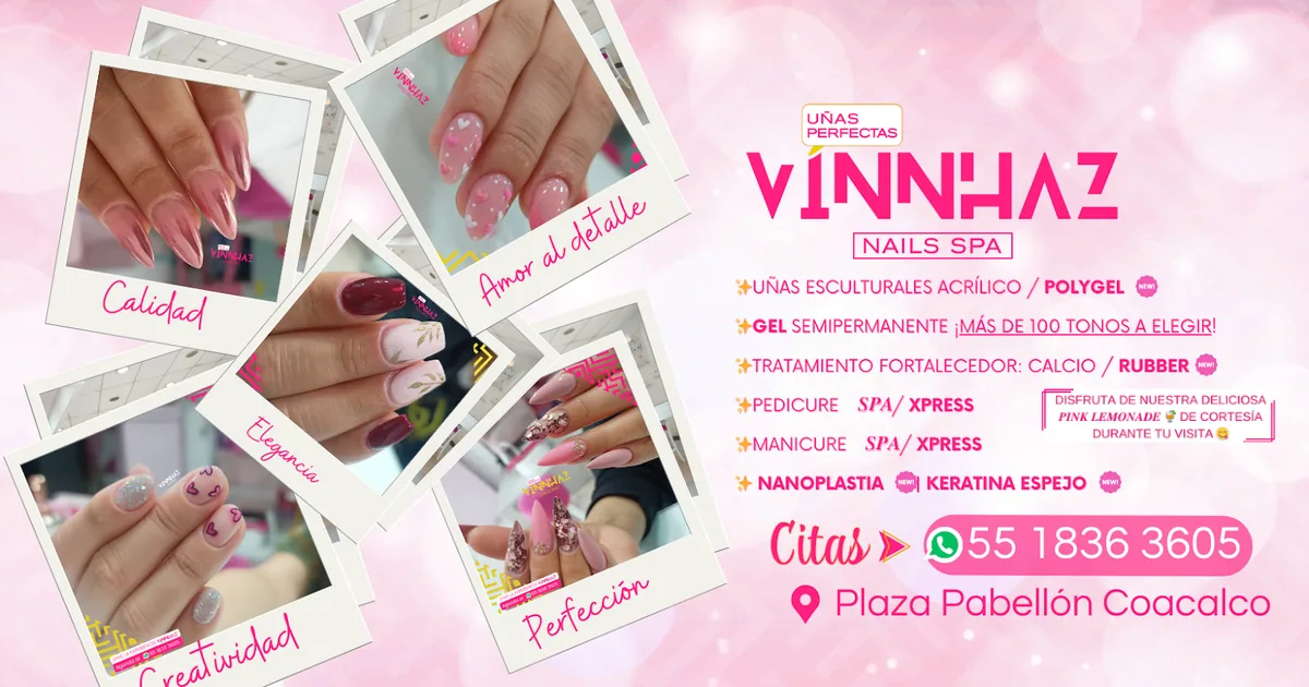 Vinnhaz Nails Spa Coacalco