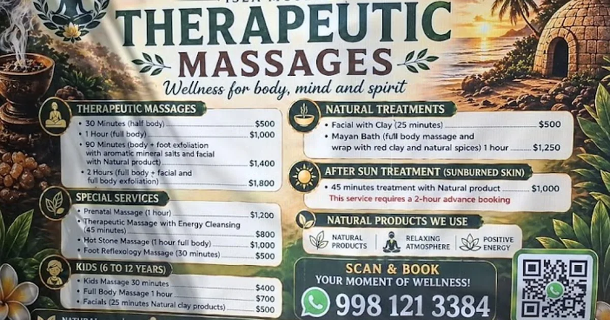 Mundo natural SPA temazcalli isla mujeres Qroo