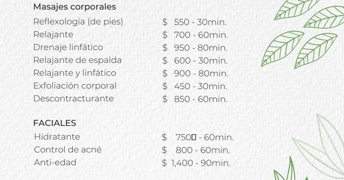 Kaabna Spa, negocios en Villahermosa, Tabasco